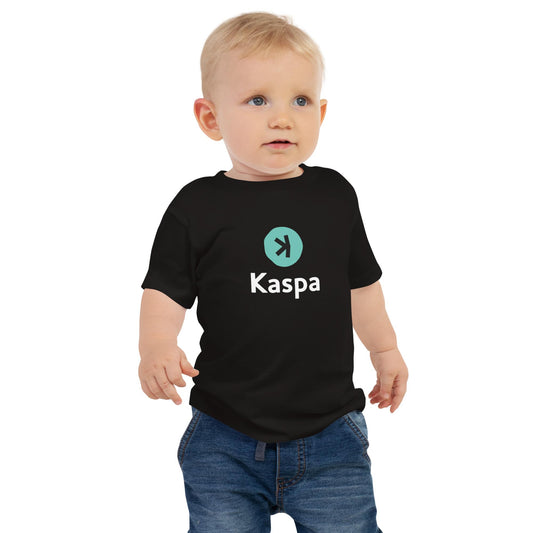 Baby Kaspa T-shirt - Kaspa Stacked Logo