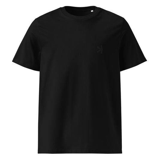 Kaspa T-shirt - Embroidered K - Black