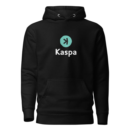 Kaspa Hoodie - Kaspa Stacked Logo