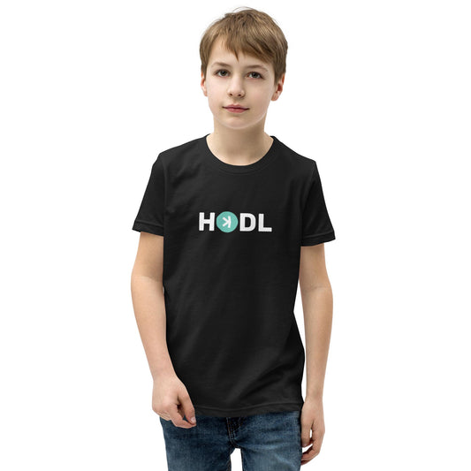 Youth Kaspa T-shirt - HODL